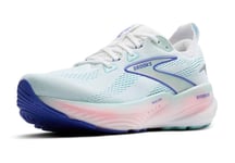 Brooks Glycerin GTS 22 Women White/Limpet Shell/Amparo Blue US8,5/UK6,5/40 - Fri frakt