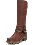 REFRESH Femme 170185 Botte Tendance, Camel, 36 EU