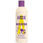 Aussie Nourish Shampoing Anti-frisottis, Soin Cheveux Doux Et Nourris, À l’Extrait De Graines De Chanvre Australiennes, Formule Sans Cruauté, Flacon En Plastique 100 % Recyclé, 300 ml