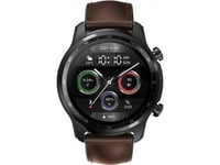 Mobvoi Ticwatch Pro 3 Ultra Lte Smartwatch, Svart Med Brunt Läderarmband