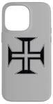 Coque pour iPhone 14 Pro Max ORDRE CROIX PORTUGAIS DE CHRIST CROSS PORTUGAL