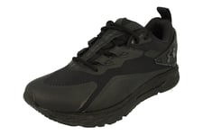 Under Armour Hovr Flux Mvmnt Mens Black Trainers - Size UK 12