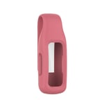 zrshygs Steel Silicone Protective Clip Case Cover Holder for -Fitbit Inspire 2 Accessory