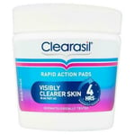 Clearasil Ultra Rapid Action Treatment Pads - 65 Pads Spot Pores Wipes Remover.