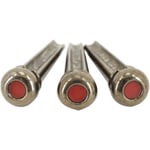 SET DE CHEVILLES LIQUID METAL GOLD POINT ROUGE