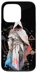 iPhone 13 Pro Epic Cyber Assassin White Robe - Gamer Outfit for Gamers Case