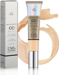 CC Cream with SPF 50+, CC Cream Foundation Colour Correcting Cream, Anti-Redness