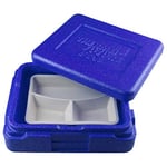 Thermo Future Box Boîte à repas isotherme avec mini menus Rouge, bleu, 3-geteilt
