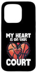 Coque pour iPhone 15 Pro Game Day Basketball Mom