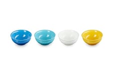 Le Creuset Set of 4 Mini Bowls, Riviera Collection, 89244101219130