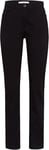 BRAX Women's Style Mary Pants, Schwarz (Perma Black 01), 12 Short