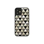 Man&Wood iPhone Pearl Cases - Pyramid (iPhone 12mini)