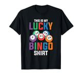 Funny Bingo Winner Lucky Bingo Shirt Bingo Player Bingo T-Shirt