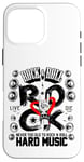 iPhone 16 Pro Max Rock and Roll Graphic Tees - I Love Rock N' Roll Designs Case