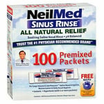 Neilmed Sinus Rinse Premixed Packets Box Of 100 By Neilmed