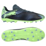 PUMA Future 7 Play Mg Lights Out - Gray Skies/lila/fizzy Apple/vit, storlek 48½