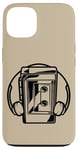 iPhone 13 Vintage Walkman Retro Cassette 80s 90s Music Nostalgia Case