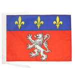 AZ FLAG Drapeau Province du Lyonnais 45x30cm - PAVILLON de Lyon 30 x 45 cm Haute qualité