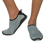 Cressi Unisex Black Aqua Socks Lombok Water Shoes, Aquamarine, 4.5 UK