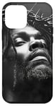 Coque pour iPhone 12 mini Jésus Noir, Christianisme, Église, Christ, Jésus