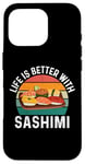 iPhone 16 Pro Funny Sashimi Food Lover Case