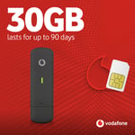 ZTE Vodafone 30GB Data Dongle - 90 Days