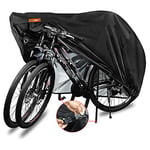 Indeed BUY Housse de vélo pour 1, 2 ou 3 vélos - Étanche - XL XXL 420D - Résistante à la pluie, au soleil, aux UV et au vent - Pour vélo électrique de route, montagne, etc