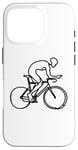 Coque pour iPhone 16 Pro Cyclisme Graphic Racing Bicycle