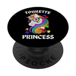 Tourette Sensibilisation Belle Princesse Licorne PopSockets PopGrip Adhésif