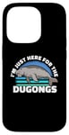 iPhone 14 Pro I'm Just Here For The Dugongs Marine Mammal Sea Cow Case