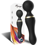 ARMONY - FREEZA MASSAGER  VIBRATOR SUPER FLEXIBLE HEAD BLACK