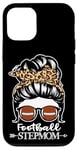 iPhone 12/12 Pro Football Stepmom Messy Bun Hair Football Player Stepmom Case