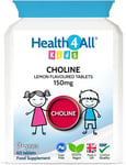 Kids Choline 150Mg Chewable 60 Tablets Vegan Children'S Supplement to Support Me