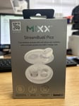 (GGG)Mixx Audio Earphones Streambuds Pico White True Wireless Bluetooth Earbuds