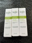 3 x Simple Soothing Eye Balm Kind To Skin Instant Calms & Nourishes 15ml