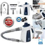 Electric HandHeld Steam Cleaner Multi-purpose Steamer with 9 Accessories 1050 W