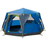 Coleman Tente OctaGo, Tente de Camping 3 Places, Tente Dôme Ultra Légère, 100% Imperméable, à Tapis de Sol Cousu