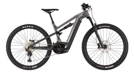 Vtt electrique tout suspendu cannondale moterra 4 shimano deore 12v 625wh 29   gris