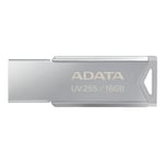 ADATA Clé USB UV255 16 Go Silver USB2.0 Flash Drive- Business Fashion with Elegant Design,compaitable to 4K Video and High Solution Photo