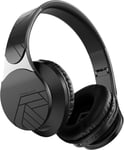 Edge Casque Bluetooth Sans Fil,Casque Sans Fil Sur L'Oreille,Hi-Fi Stéréo,Micro Sd/Tf,Écouteurs Avec Microphone Intégré Et Pliables Avec Etui Pour Iphone/Samsung/Tv/Pc (Noir)