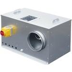 Caisson C4 non régulé, 800 m3/h, coudé à 90°, inter de proximité s&p ( Unelvent 230471