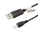 caseroxx Câble de données pour Cat S30 Micro USB câble