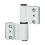 Fapim - Paumelle à clamer 5504AI pour porte lourde - Noir 9005 - 5524A37