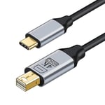 Ny Thunderbolt 3, Usb-c till Dp Type-c-kabel till Displayport 4k 60hz 2