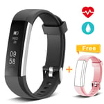 Muzili Montre Connectée Bracelet Connectée Femmes Homme IP67 Étanche Écran Tactile Sport Moniteur de Fréquence Cardiaque/Compteur de Pas/Compteur de Calories/Moniteur de Sommeil Android iOS (4)