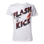 CAPCOM Street Fighter IV Guile's Flash Kick T-Shirt, Male, Extra Large, White (T