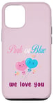 Coque pour iPhone 12/12 Pro Ballons roses ou bleus