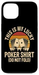 Coque pour iPhone 13 Jeu de cartes de poker Jetons de jeu Bluff