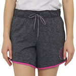 Nike Dry GRX Shorts Femme, Black/Gunsmoke/Active Fuchsia, FR : S (Taille Fabricant : S)