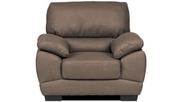 Fauteuil en tissu MILAN 2 coloris taupe